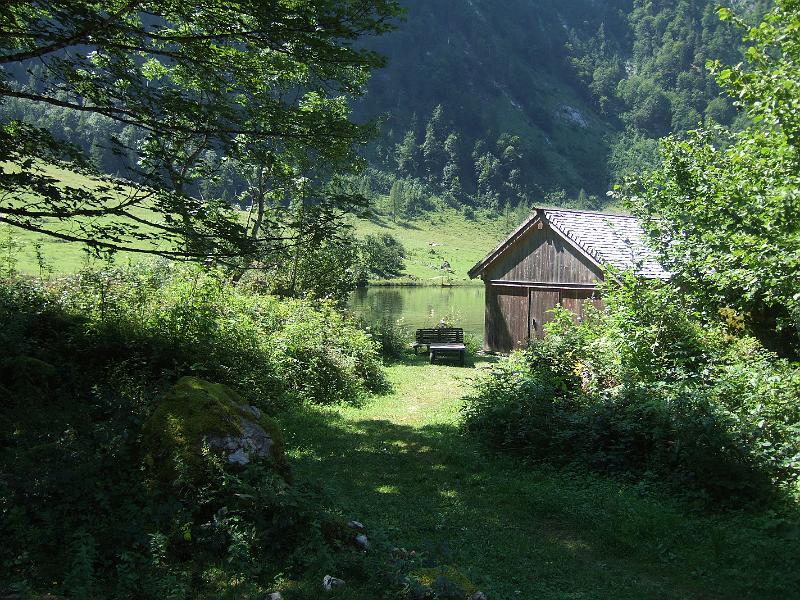 2009-08- (95).JPG - ... und der Obersee erkundet